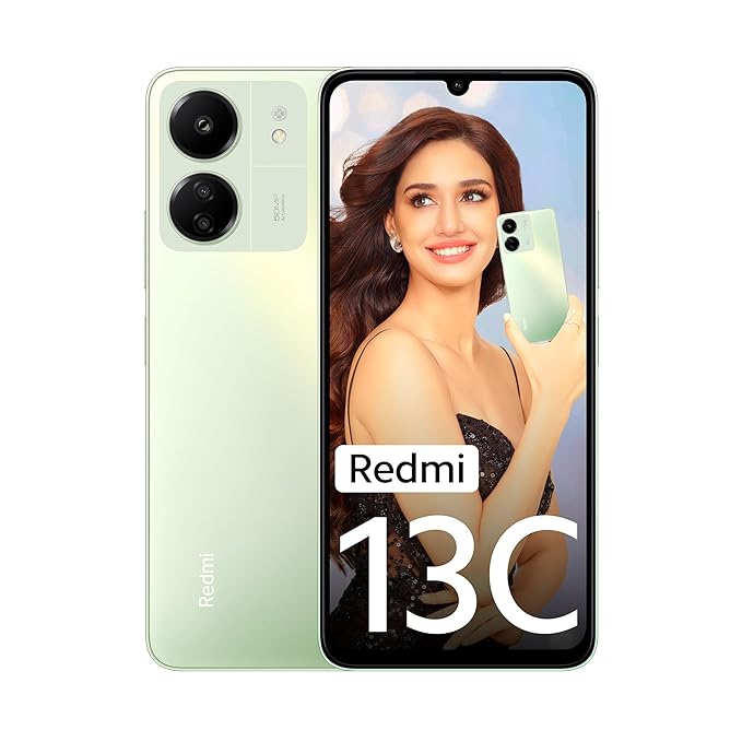 Buy Redmi 13C 6 GB 128 GB Starshine Green Mobile - Vasanth and Co