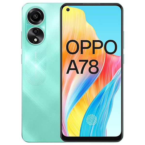 Buy Oppo A78 4g 8 GB 128 GB Aqua Green Mobile - Vasanth & Co