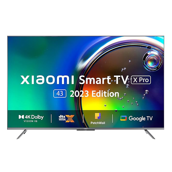 Buy Xiaomi 43 inch 108 cm X Pro Series 4K Ultra HD LED Smart Google TV - Vasanth & Co